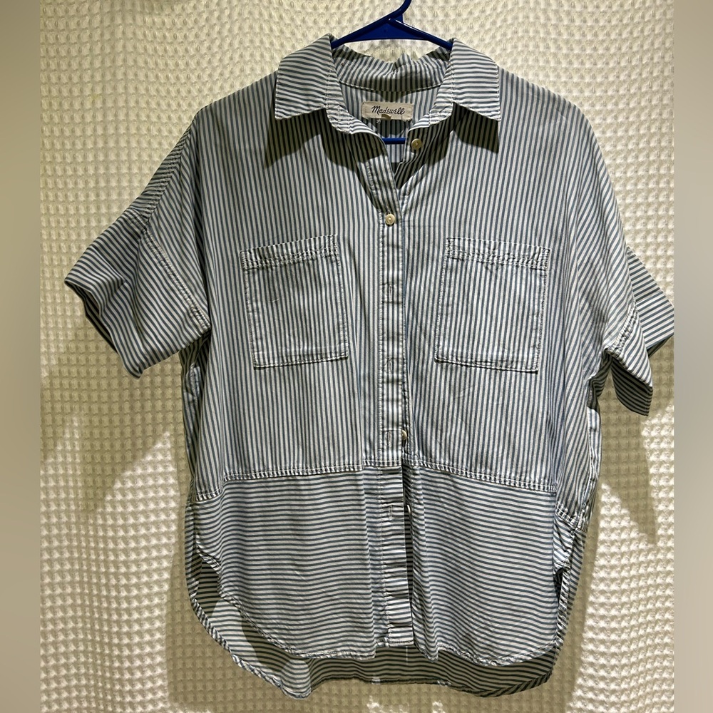 Madewell Striped Courier Shirt